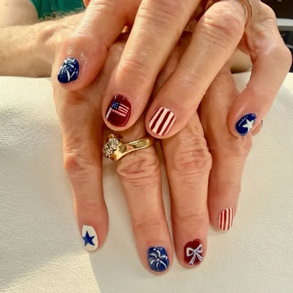 Nail work by Artfully Morgan