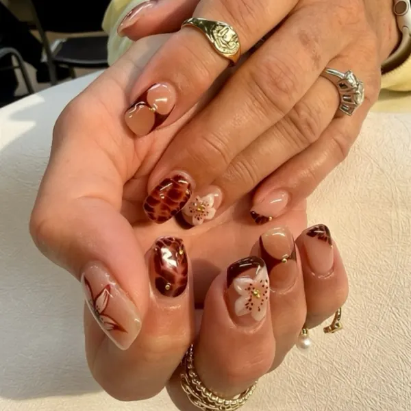 Nail work by Artfully Morgan