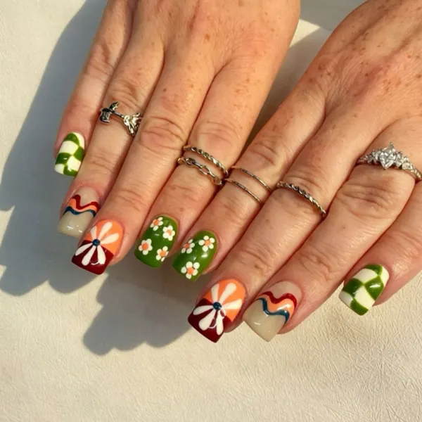 Nail work by Artfully Morgan