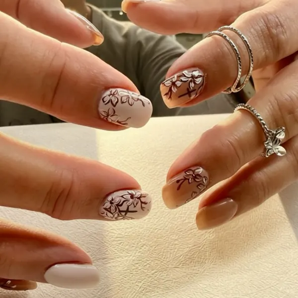Nail work by Artfully Morgan