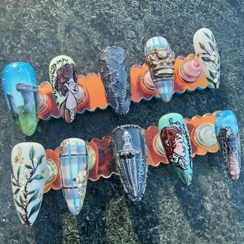 Artfully Morgan nail work in Reno, example 1