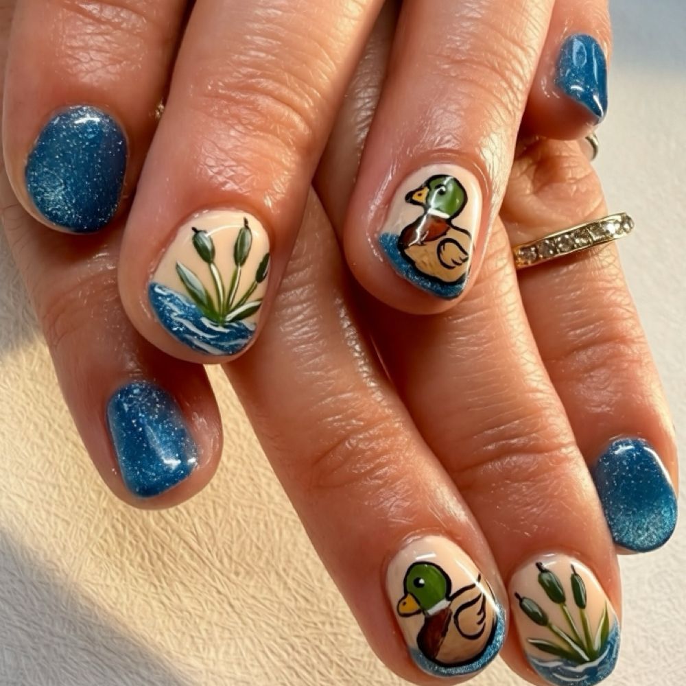 Nail work by Artfully Morgan